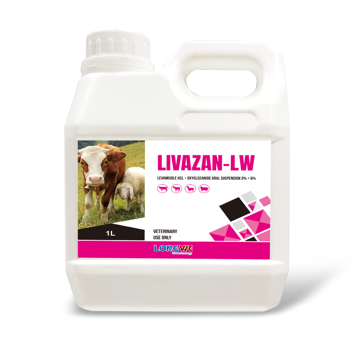 Effects of Levamisole HCl+ Oxyclozanide Oral Suspension 3% + 6% on Animal Treatment